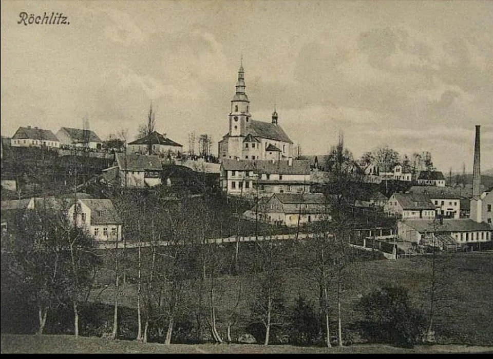 historický snímek kostela