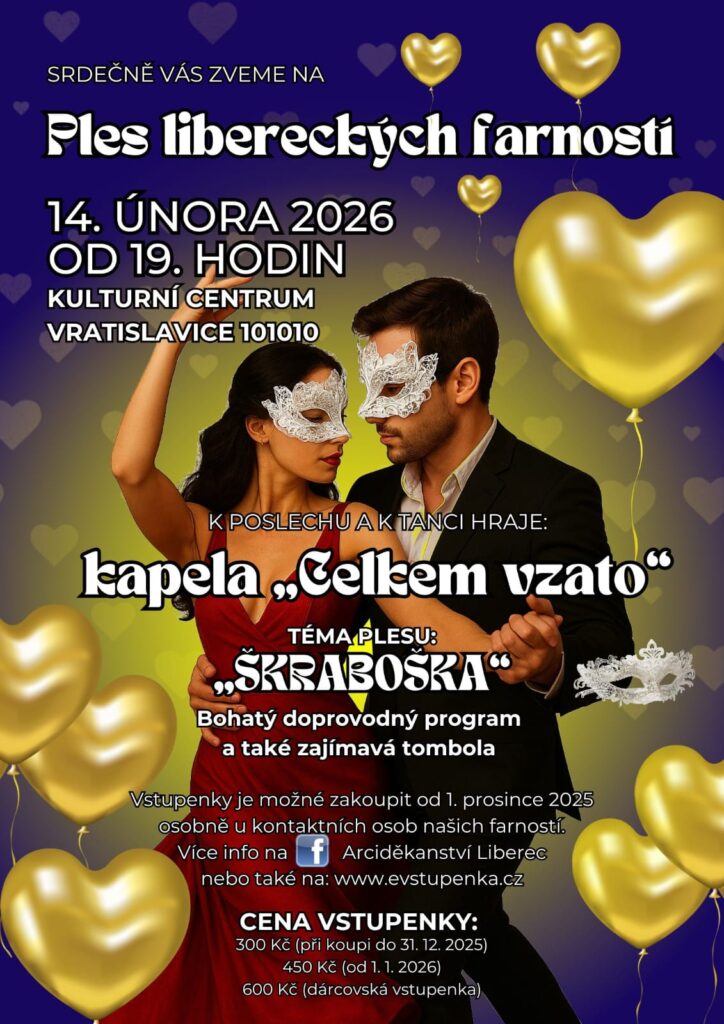 Pozvánka na ples 2026