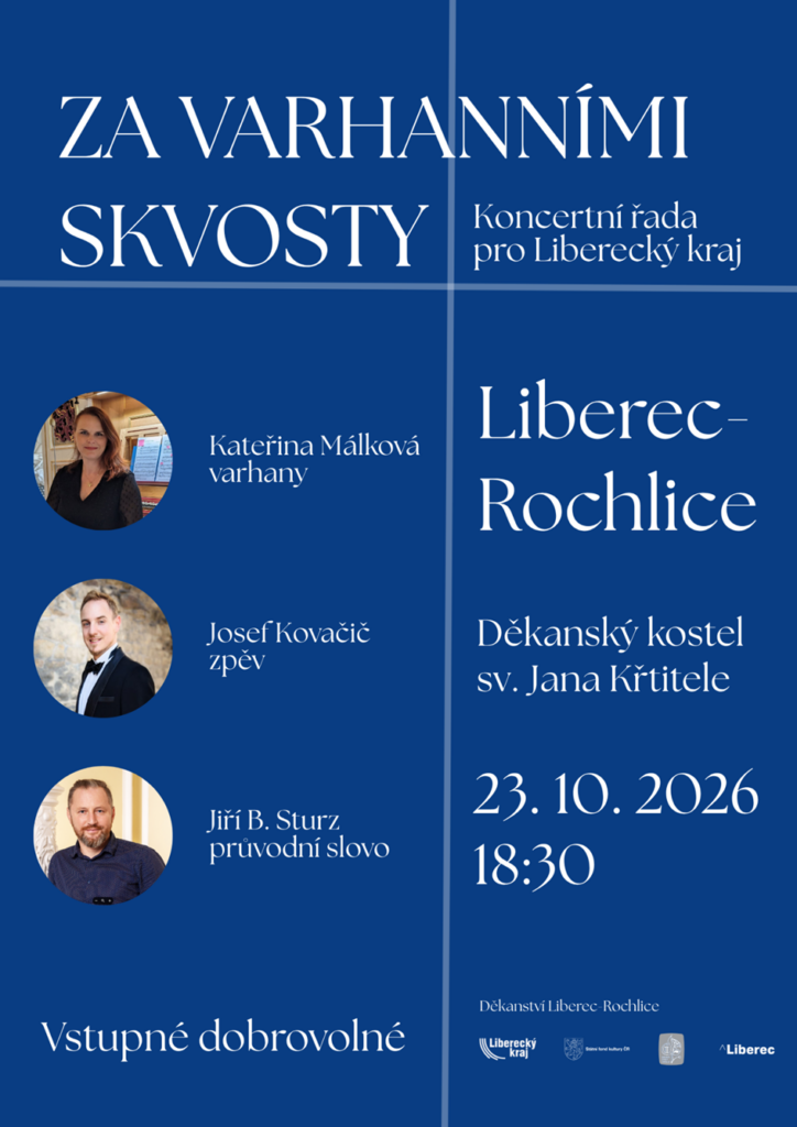 Pozvánka varhaní koncert Rochlice